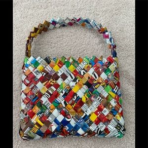 One Of A Kind Candy Wrapper Purse